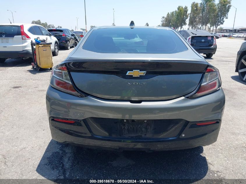 2017 Chevrolet Volt Lt VIN: 1G1RA6S50HU173997 Lot: 39518670