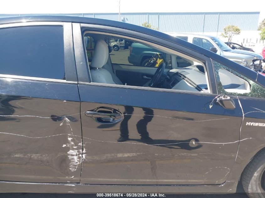 2011 Toyota Prius Three VIN: JTDKN3DU2B0272903 Lot: 39518674