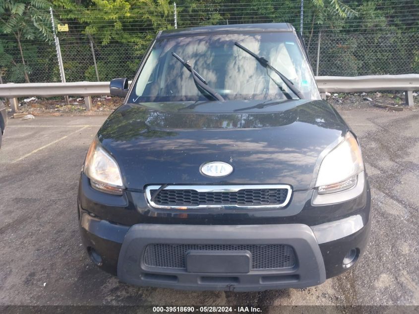 2011 Kia Soul + VIN: KNDJT2A28B7243167 Lot: 39518690