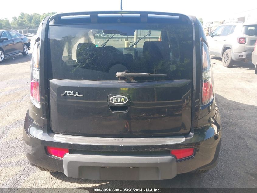 2011 Kia Soul + VIN: KNDJT2A28B7243167 Lot: 39518690