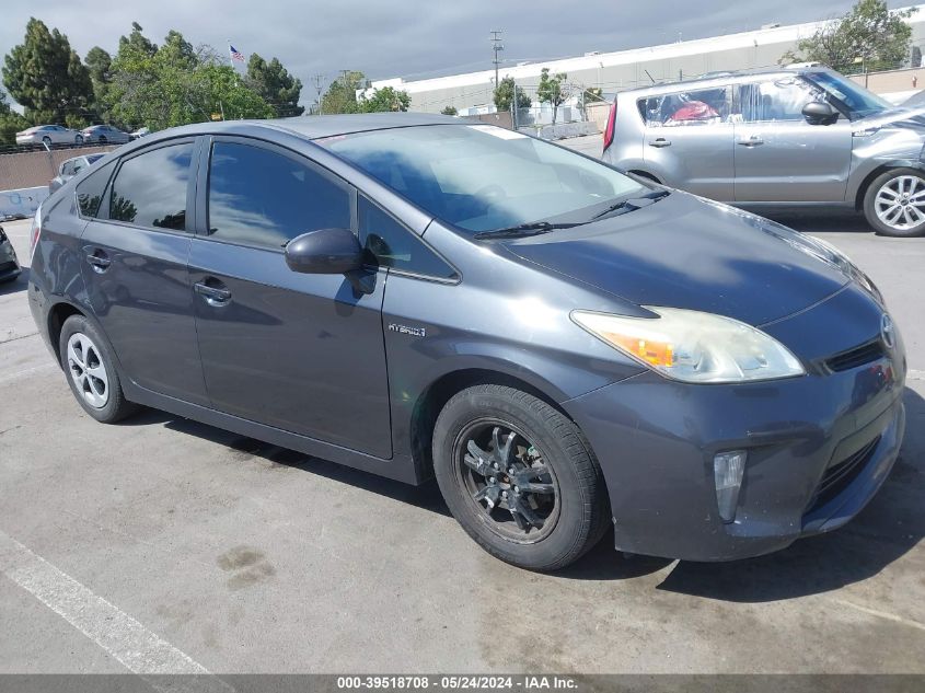 2014 Toyota Prius Three VIN: JTDKN3DU0E1751271 Lot: 39518708