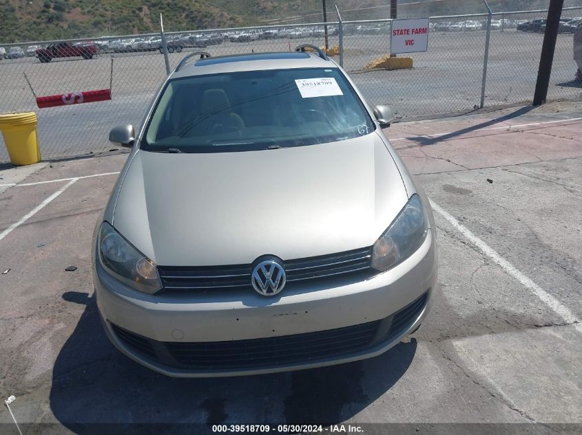 2014 Volkswagen Jetta Sportwagen 2.0L Tdi VIN: 3VWPL7AJ5EM600892 Lot: 39518709