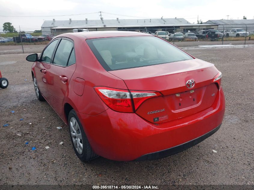 2016 Toyota Corolla L/Le/Le Pls/Prm/S/S Pls VIN: 5YFBURHE7GP418010 Lot: 39518714