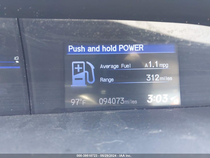 2012 Honda Civic Hybrid VIN: JHMFB4F35CS009409 Lot: 39518723