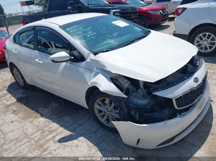 2017 Kia Forte S VIN: 3KPFL4A71HE019261 Lot: 39518725