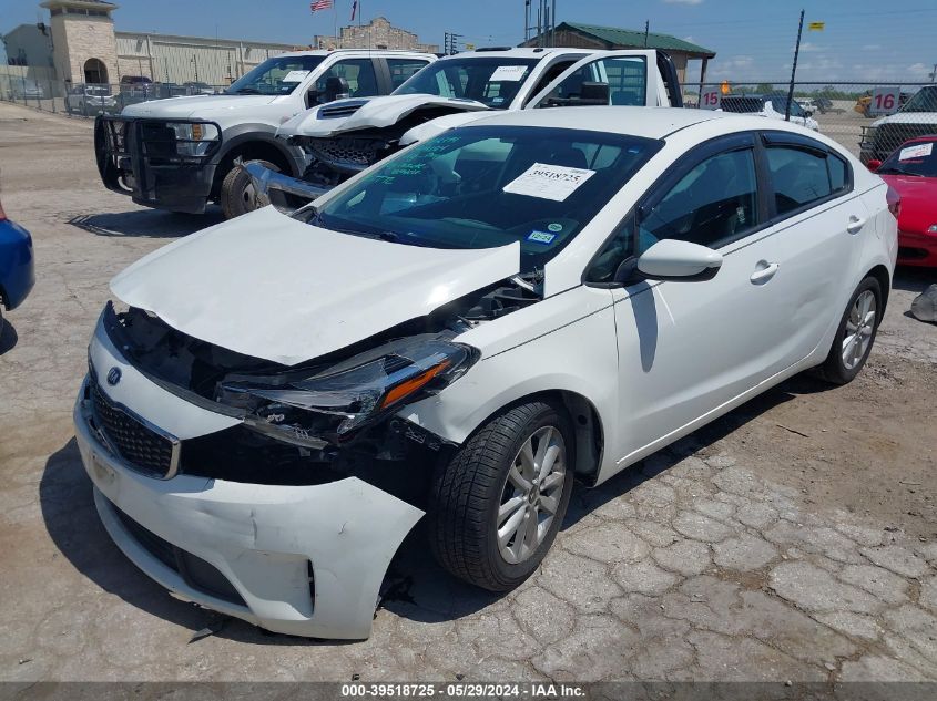 2017 Kia Forte S VIN: 3KPFL4A71HE019261 Lot: 39518725