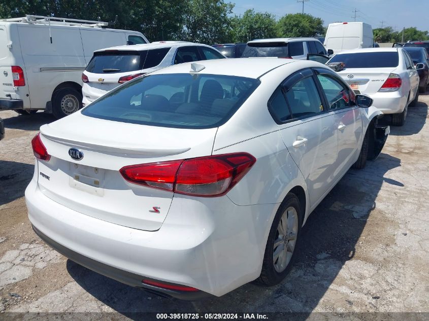 2017 Kia Forte S VIN: 3KPFL4A71HE019261 Lot: 39518725