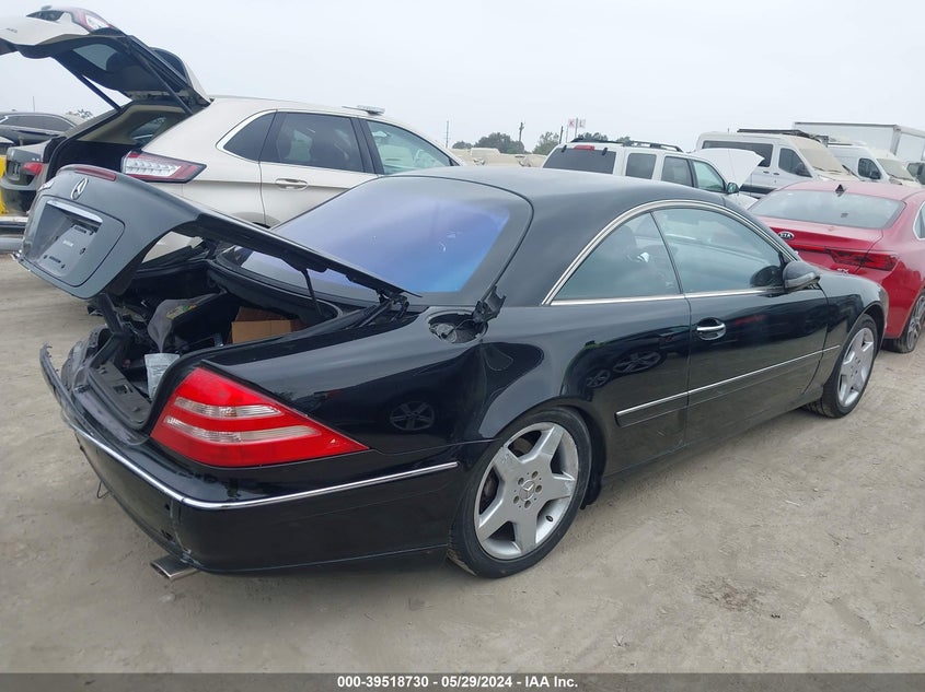 2000 Mercedes-Benz Cl 500 VIN: WDBPJ75J1YA005332 Lot: 39518730