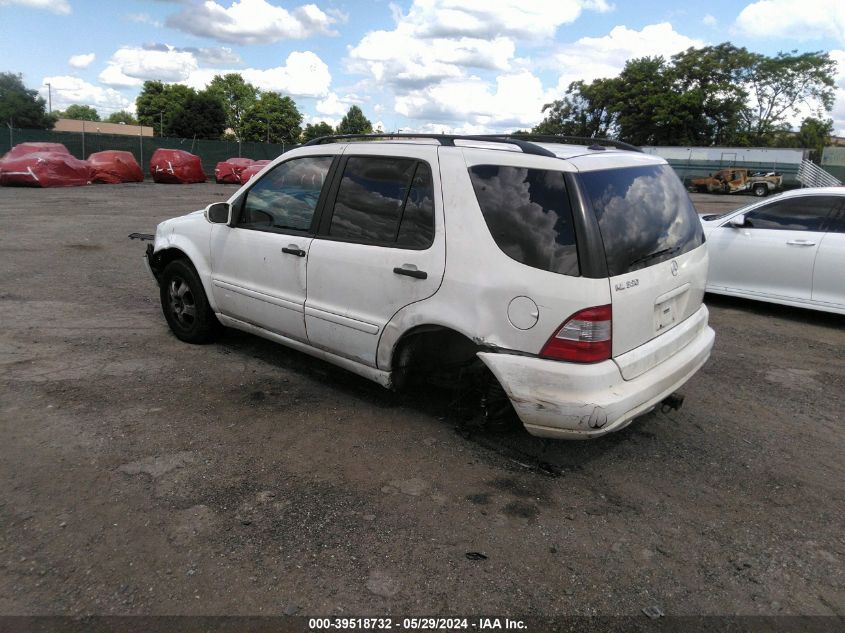 2002 Mercedes-Benz Ml 320 VIN: 4JGAB54E02A303077 Lot: 39518732