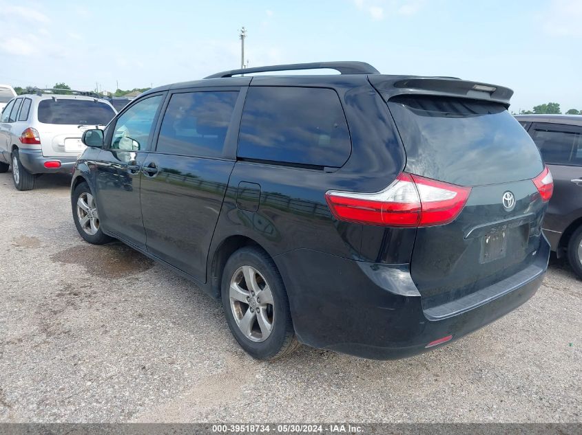 2016 Toyota Sienna Le 8 Passenger VIN: 5TDKK3DC8GS730397 Lot: 39518734