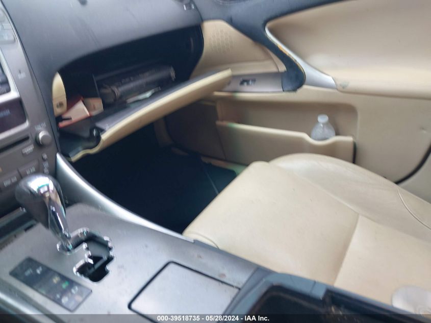 2008 Lexus Is 250 VIN: JTHBK262585074051 Lot: 39518735