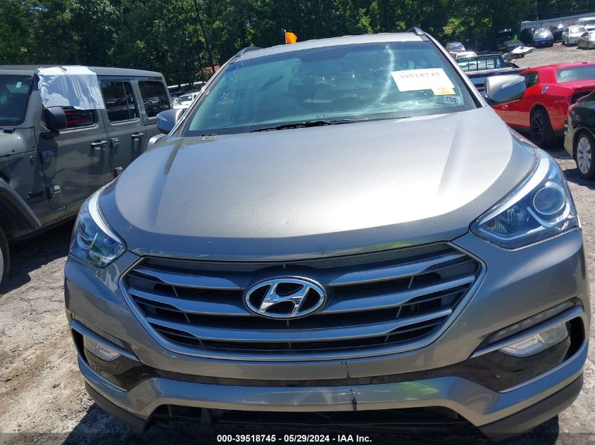 2018 Hyundai Santa Fe Sport 2.4L VIN: 5NMZU3LB0JH059822 Lot: 39518745