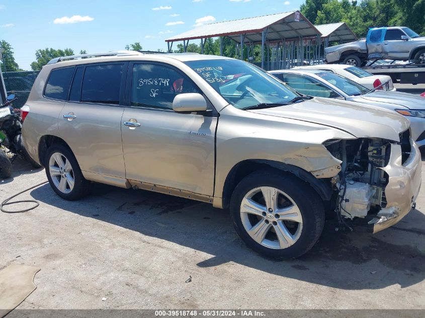 2008 Toyota Highlander Limited VIN: JTEES42A982093156 Lot: 39518748