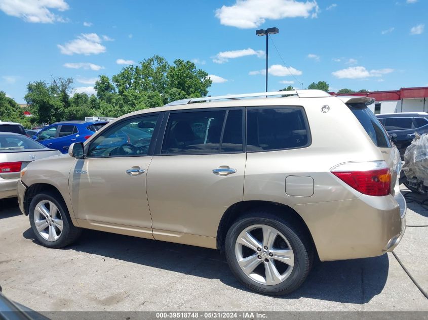 2008 Toyota Highlander Limited VIN: JTEES42A982093156 Lot: 39518748