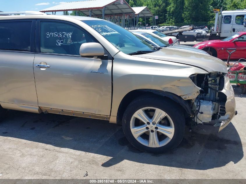 2008 Toyota Highlander Limited VIN: JTEES42A982093156 Lot: 39518748