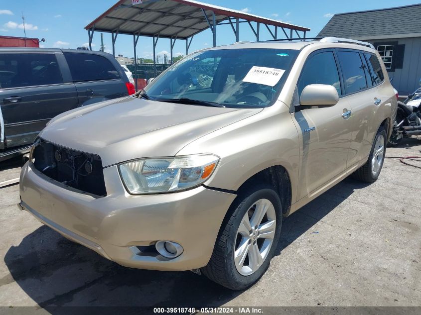 2008 Toyota Highlander Limited VIN: JTEES42A982093156 Lot: 39518748