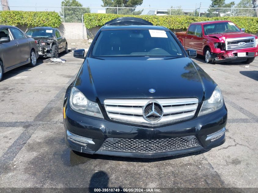 2013 Mercedes-Benz C 250 Luxury/Sport VIN: WDDGF4HB2DA829166 Lot: 39518749