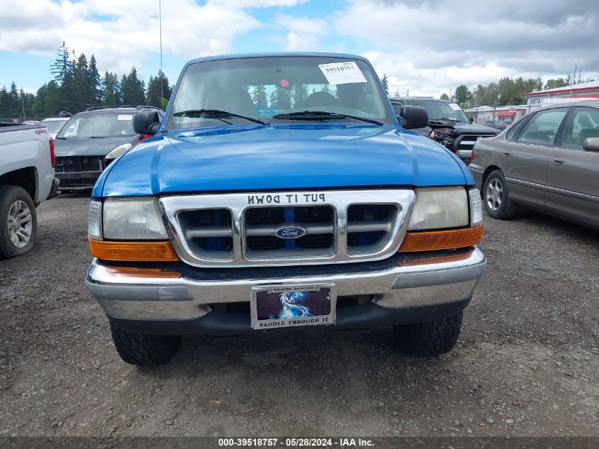 1998 Ford Ranger Splash/Xl/Xlt VIN: 1FTZR15U9WPB08728 Lot: 39518757