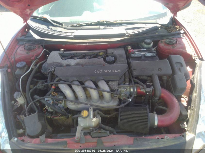 2000 Toyota Celica Gts VIN: JTDDY32T0Y0007299 Lot: 39518760