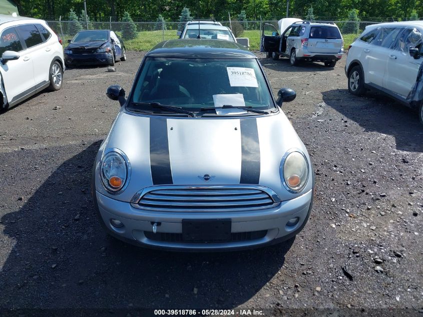 2010 Mini Cooper VIN: WMWMF3C57ATU76834 Lot: 39518786