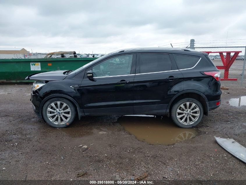 2017 Ford Escape Titanium VIN: 1FMCU9JD8HUC89720 Lot: 39518800