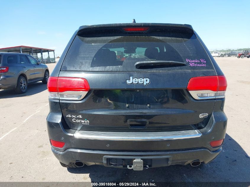 2014 Jeep Grand Cherokee Overland VIN: 1C4RJFCG2EC265153 Lot: 39518804