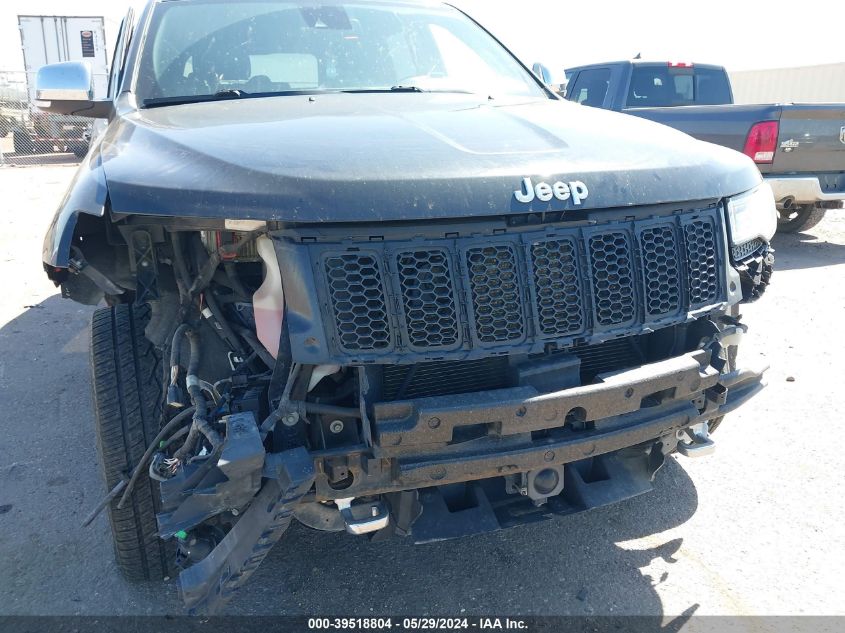 2014 Jeep Grand Cherokee Overland VIN: 1C4RJFCG2EC265153 Lot: 39518804