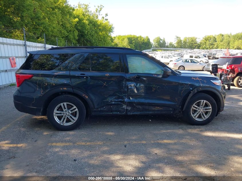 2022 Ford Explorer Xlt VIN: 1FMSK8DH2NGB97183 Lot: 39518805