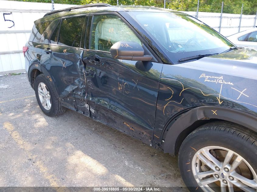 2022 Ford Explorer Xlt VIN: 1FMSK8DH2NGB97183 Lot: 39518805