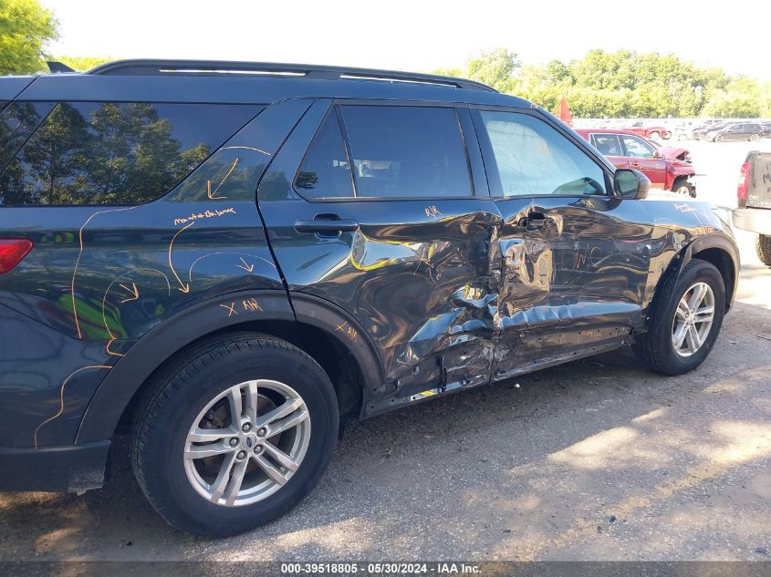 2022 Ford Explorer Xlt VIN: 1FMSK8DH2NGB97183 Lot: 39518805