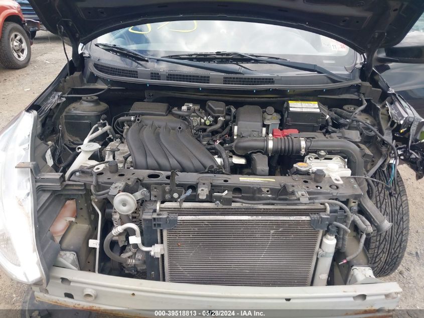 2018 Nissan Versa 1.6 S+ VIN: 3N1CN7AP1JL839343 Lot: 39518813