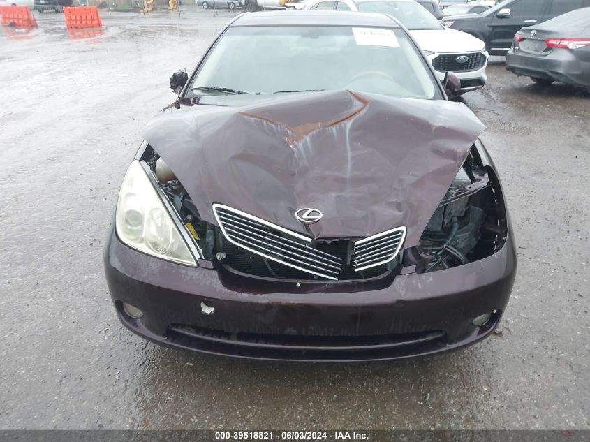 2005 Lexus Es 330 330 VIN: JTHBA30G355105158 Lot: 39518821