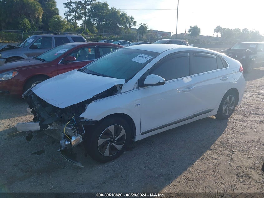 2017 Hyundai Ioniq Hybrid Sel VIN: KMHC75LC6HU029143 Lot: 39518826
