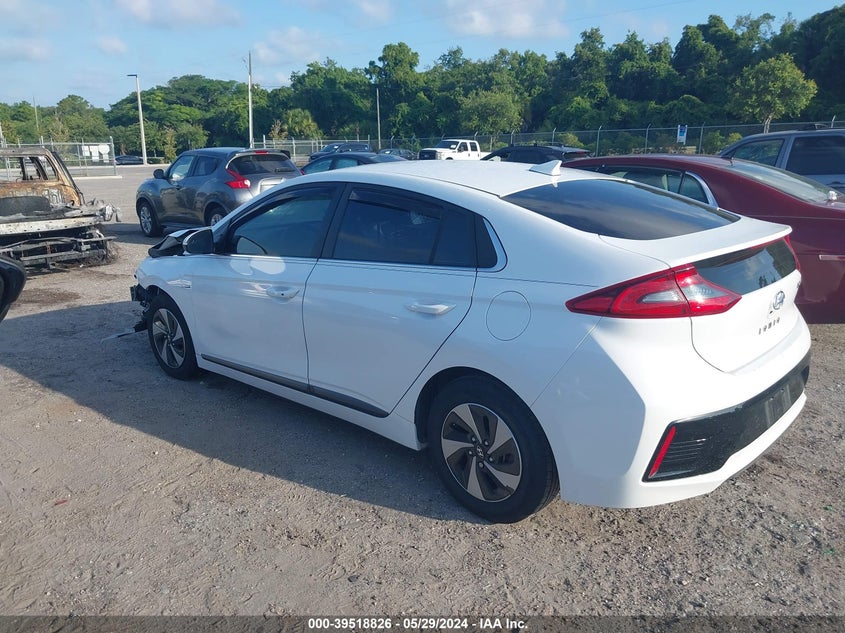 2017 Hyundai Ioniq Hybrid Sel VIN: KMHC75LC6HU029143 Lot: 39518826