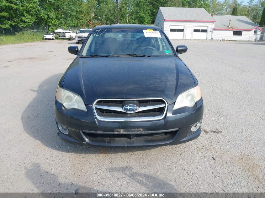 2009 Subaru Legacy 2.5I VIN: 4S3BL616097231409 Lot: 39518827