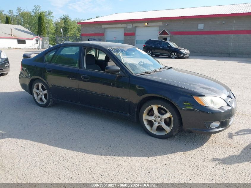 2009 Subaru Legacy 2.5I VIN: 4S3BL616097231409 Lot: 39518827