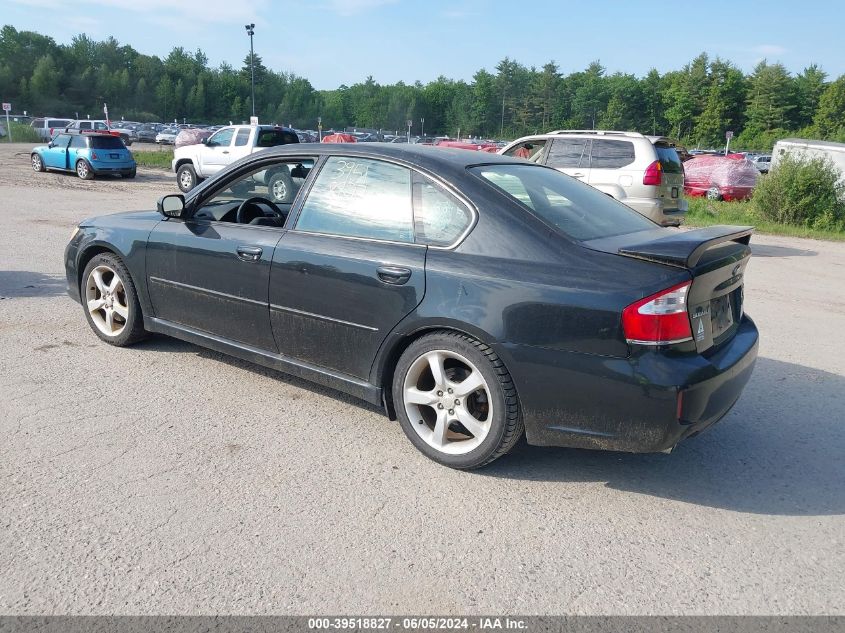 2009 Subaru Legacy 2.5I VIN: 4S3BL616097231409 Lot: 39518827