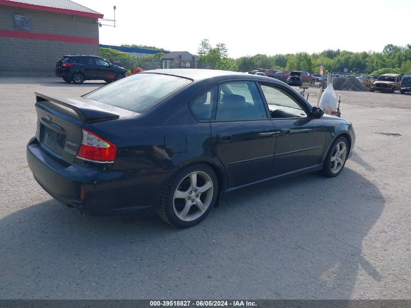 2009 Subaru Legacy 2.5I VIN: 4S3BL616097231409 Lot: 39518827