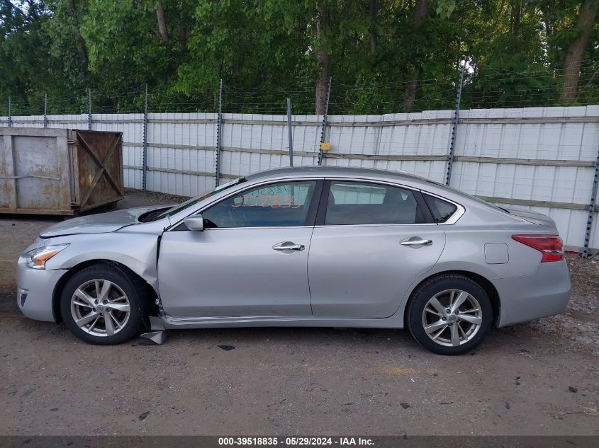 2013 Nissan Altima 2.5 Sv VIN: 1N4AL3AP7DN486412 Lot: 39518835