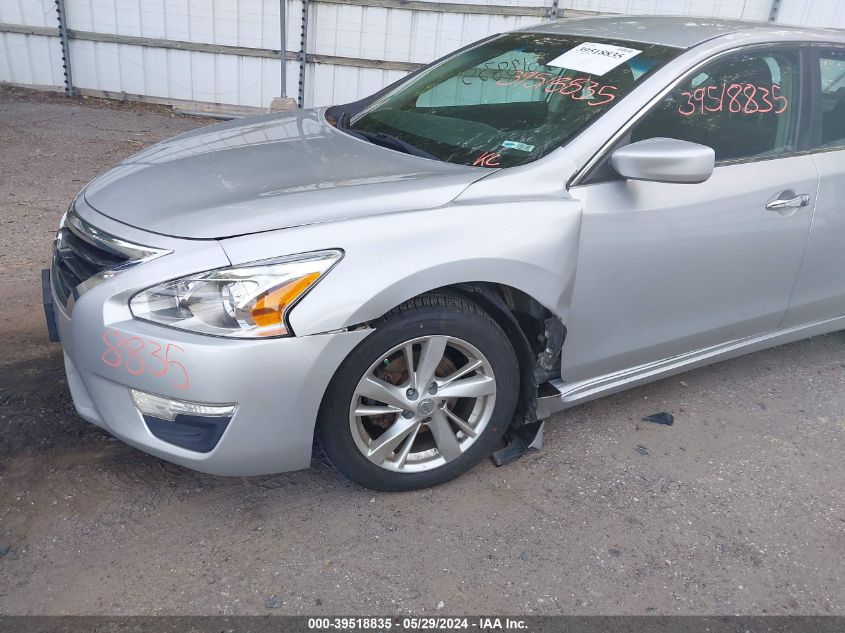 2013 Nissan Altima 2.5 Sv VIN: 1N4AL3AP7DN486412 Lot: 39518835