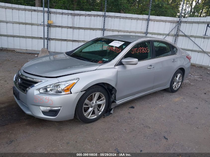 2013 Nissan Altima 2.5 Sv VIN: 1N4AL3AP7DN486412 Lot: 39518835