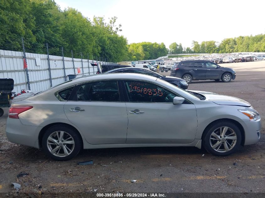 2013 Nissan Altima 2.5 Sv VIN: 1N4AL3AP7DN486412 Lot: 39518835