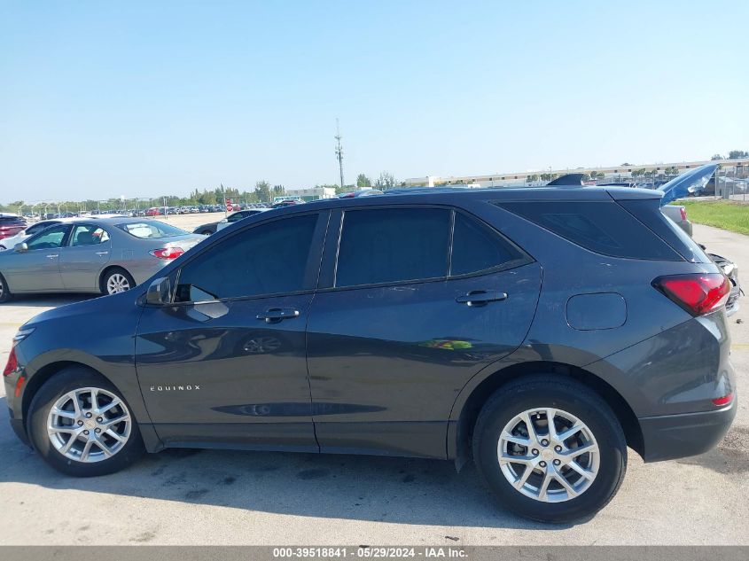 2022 Chevrolet Equinox Fwd Ls VIN: 3GNAXHEV4NS159047 Lot: 39518841