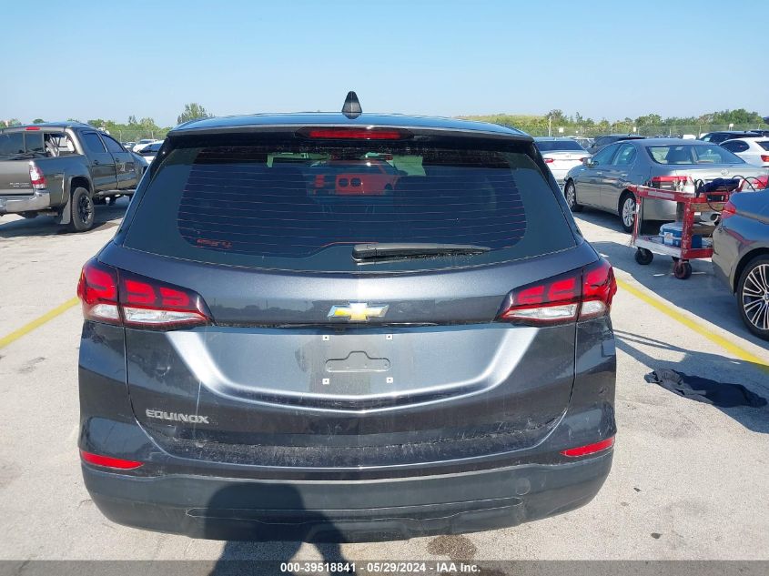 2022 Chevrolet Equinox Fwd Ls VIN: 3GNAXHEV4NS159047 Lot: 39518841