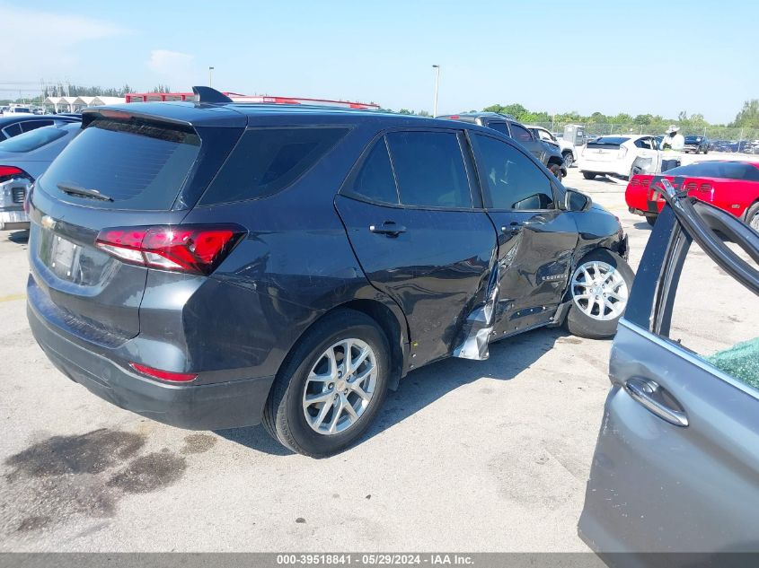 2022 Chevrolet Equinox Fwd Ls VIN: 3GNAXHEV4NS159047 Lot: 39518841