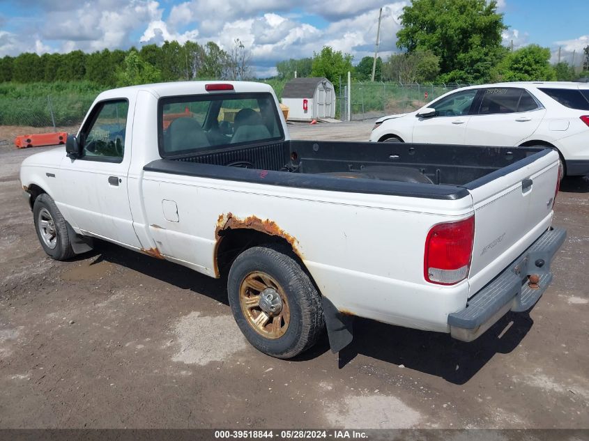 2000 Ford Ranger Xl/Xlt VIN: 1FTYR10C1YTA94845 Lot: 39518844