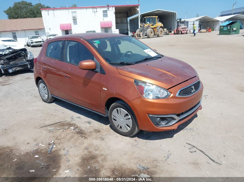 2018 Mitsubishi Mirage Es VIN: ML32A3HJ4JH013991 Lot: 39518848