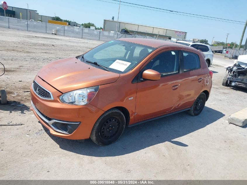 2018 Mitsubishi Mirage Es VIN: ML32A3HJ4JH013991 Lot: 39518848