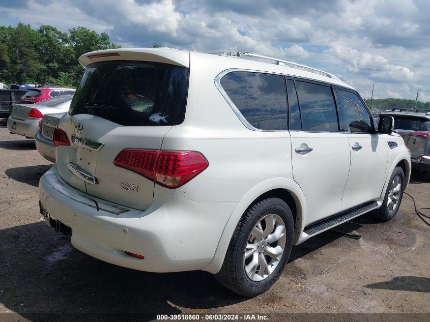 2013 Infiniti Qx56 VIN: JN8AZ2NE7D9060776 Lot: 39518860