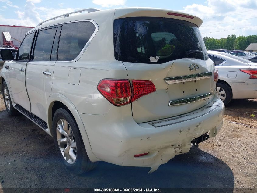 2013 Infiniti Qx56 VIN: JN8AZ2NE7D9060776 Lot: 39518860